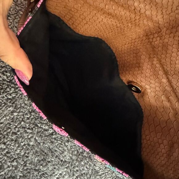 Brown and Multicolor Clutch Crossbody Bag from Aldo - Picture 3 of 9